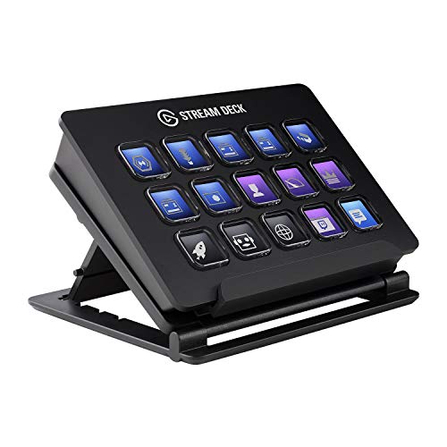 Elgato Stream Deck | Live Content Creation Controller with 15 Customizable LCD Keys