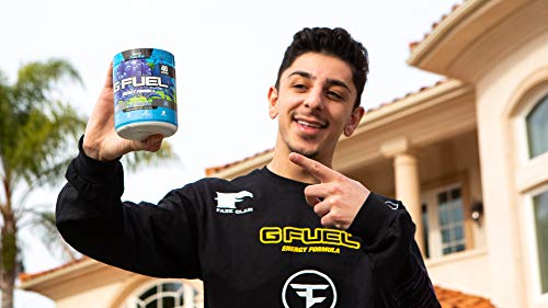 G Fuel Sour Blue Chug Rug Inspired by Faze Rug, 10.44 oz (40 Servings)