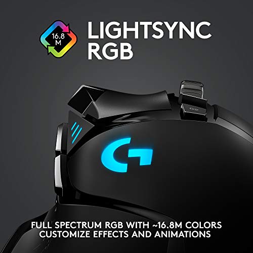 Logitech G502 Lightspeed Wireless Gaming Mouse | Black