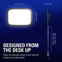 Elgato Key Light | Professional 2800 lumens Studio Light with desk clamp for Streaming