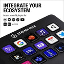 Elgato Stream Deck MK.2 – Studio Controller, 15 Macro Keys, Trigger Actions in apps and Software Like OBS, Twitch, YouTube and More, Works with Mac and PC