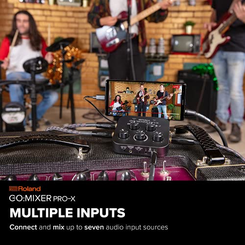 Roland GO:MIXER PRO-X Audio Mixer for Smartphones