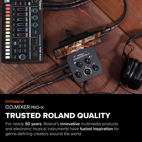 Roland GO:MIXER PRO-X Audio Mixer for Smartphones