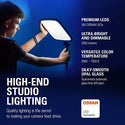 Elgato Key Light | Professional 2800 lumens Studio Light with desk clamp for Streaming